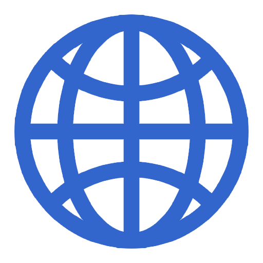 HTML globe symbol